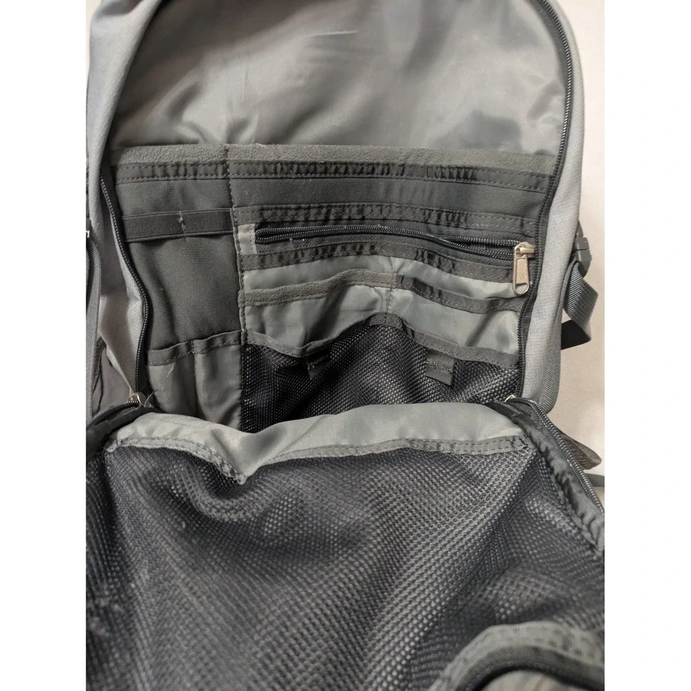The North Face Surge Backpack Laptop Tablet Gray color